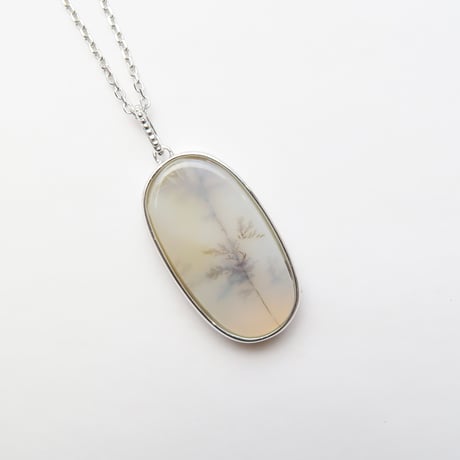 【necklace】　デンドリティックアゲートF