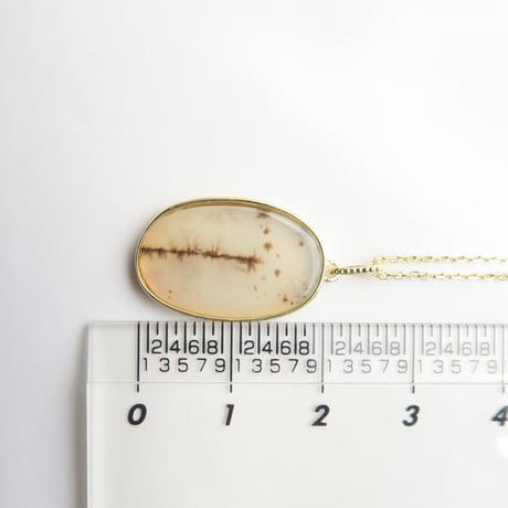 【necklace】　デンドリティックアゲートE