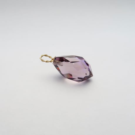 【charm】　一期一石チャーム：K10YG アメジスト　C
