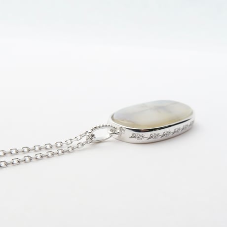 【necklace】　デンドリティックアゲートF
