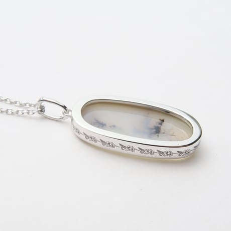 【necklace】　デンドリティックアゲートF