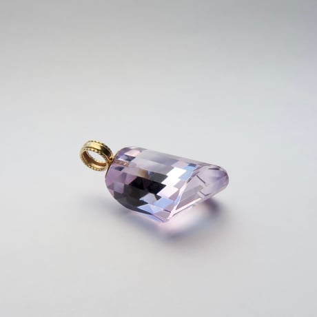 【charm】　一期一石チャーム：K10YG  アメジスト　Ｉ