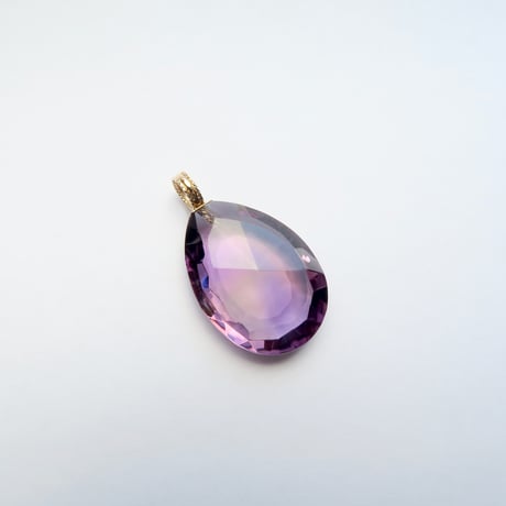 【charm】　一期一石チャーム：K10YG アメジスト　J
