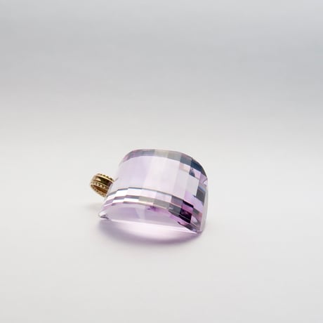 【charm】　一期一石チャーム：K10YG  アメジスト　Ｉ