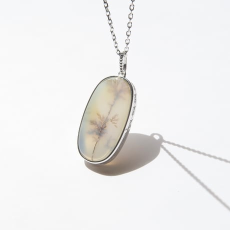 【necklace】　デンドリティックアゲートF