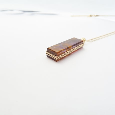 【ncklace】　ルチルアメトリン