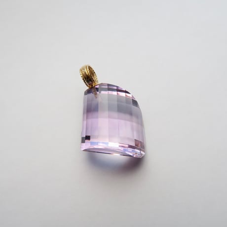 【charm】　一期一石チャーム：K10YG  アメジスト　Ｉ