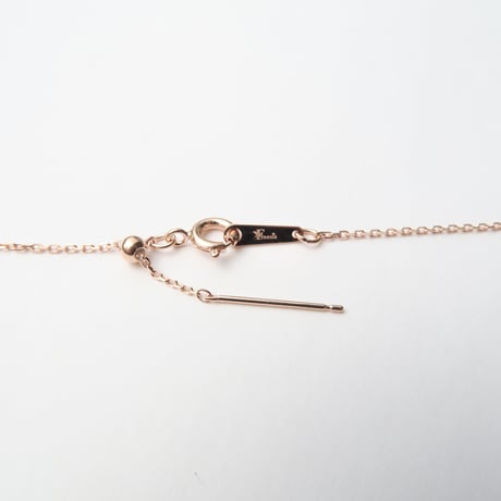 【necklace】　ミルキーアメジスト　ふわりさくらインカット
