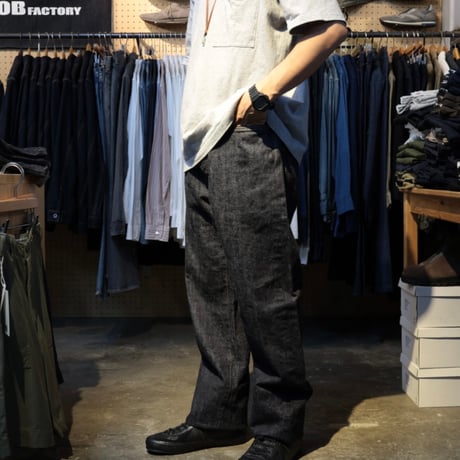 FOB FACTORY / DENIM WEST OVERALLS / F137