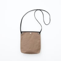 UNISEX / ''LINKS'' ORIGINAL / CANVAS SNAP BAG (中) / 26AW