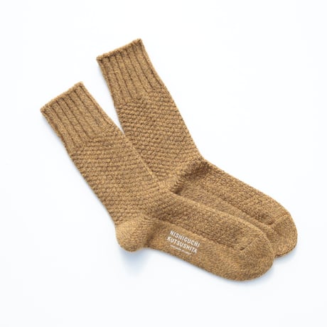 UNISEX / NISHIGUCHI KUTSUSHITA / ウールコットンブーツソックス