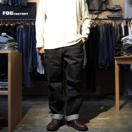 FOB FACTORY / DENIM WORK TROUSERS / F0550