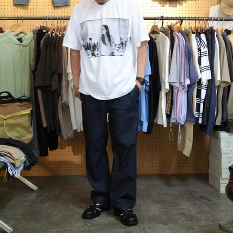 UNISEX / petrole / 8DENIM farm straight / amn-PT-048
