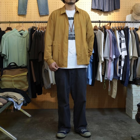 UNISEX / amne / NYLON zip park shirts / amn-SH-058
