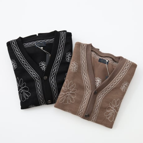 modem design / Embroidered Cardigan / M-2607251