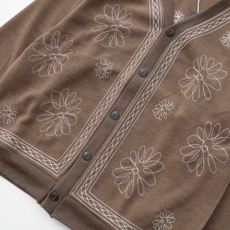 modem design / Embroidered Cardigan / M-2607251
