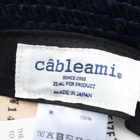 cableami / 5w Corduroy METRO HAT / FW-1001