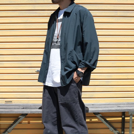 UNISEX / amne / NYLON zip park shirts / amn-SH-058