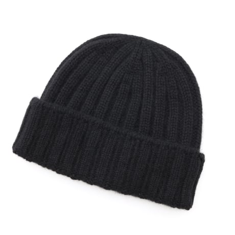 UNISEX / cableami / CASHMERE 2×2 RIB W/CAP / FW-4001