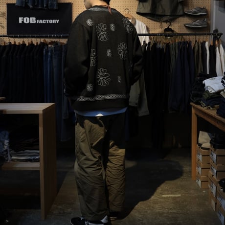 modem design / Embroidered Cardigan / M-2607251