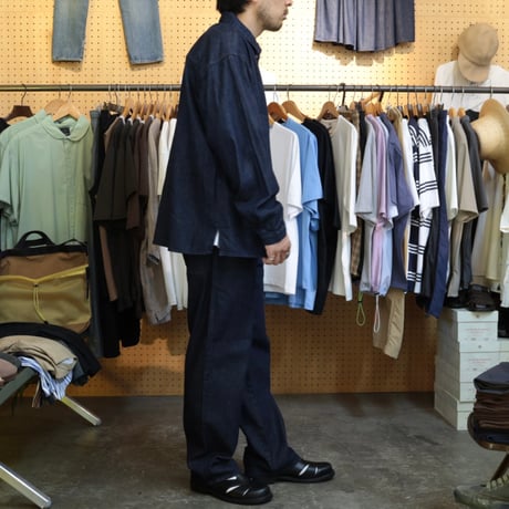 UNISEX / petrole / 8DENIM farm shirts / amn-SH-060