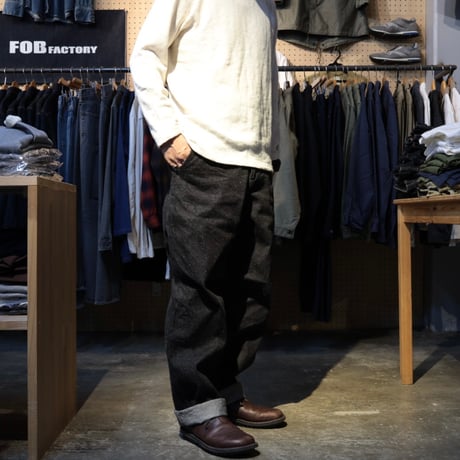 FOB FACTORY / DENIM WORK TROUSERS / F0550