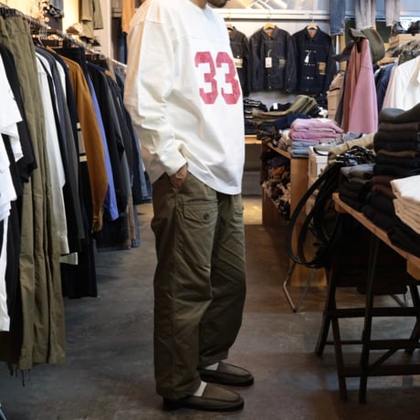 BARNS OUTFITTERS / 90' FOOTBALL TEE ''33'' / BR-26404