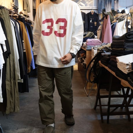BARNS OUTFITTERS / 90' FOOTBALL TEE ''33'' / BR-26404