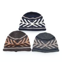 UNISEX / cableami / WOOL JACQUARD W/CAP / FW-4004