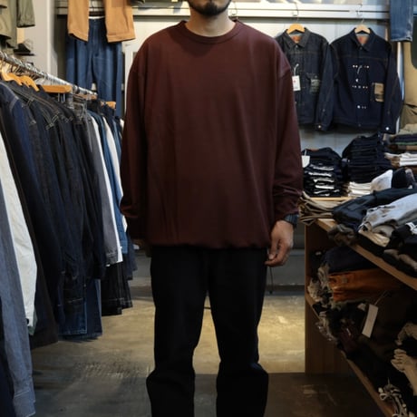 AXESQUIN -modified- / MERINO WOOL BASIC L/S TEE / 321153