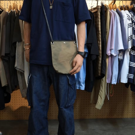 UNISEX / ''LINKS'' ORIGINAL / CANVAS SNAP BAG (中) / 26AW