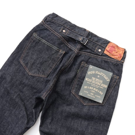 FOB FACTORY / DENIM WEST OVERALLS / F137