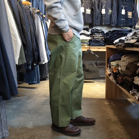 CRANK PROJECTS /  ファットパンツ コットンサージ / FAT501CS