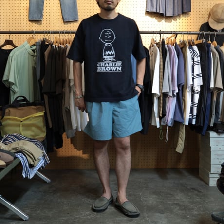 BARNS OUTFITTERS / RAGLAN S/S PRINT T-SHIRT ''CHARLIE BROWN'' / BR-26216