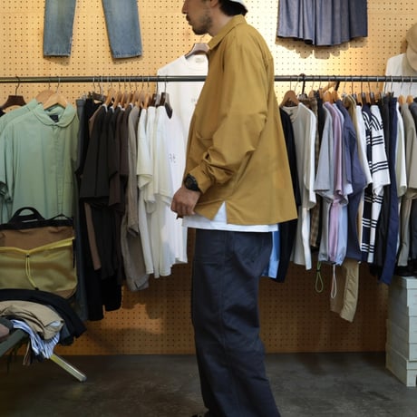 UNISEX / amne / NYLON zip park shirts / amn-SH-058