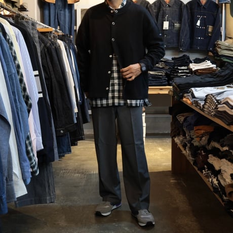 TIEASY / ORIGINAL SNAP CARDIGAN / te002-SCDS-N