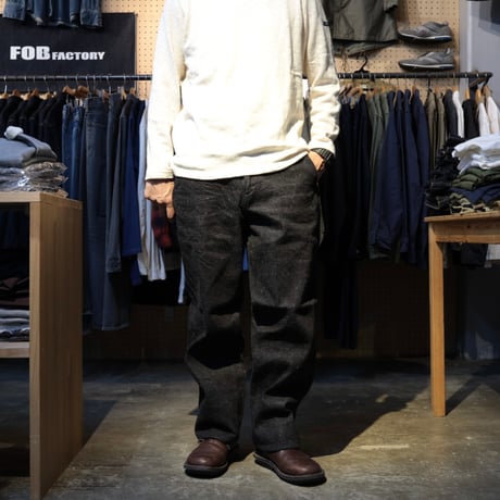 FOB FACTORY / DENIM WORK TROUSERS / F0550