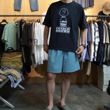 BARNS OUTFITTERS / RAGLAN S/S PRINT T-SHIRT ''CHARLIE BROWN'' / BR-26216