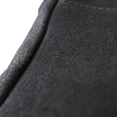 UNISEX / ''LINKS'' ORIGINAL / RETRO SHOULDER SUEDE LEATHER BAG (大)