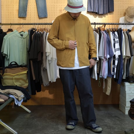 UNISEX / amne / NYLON zip park shirts / amn-SH-058