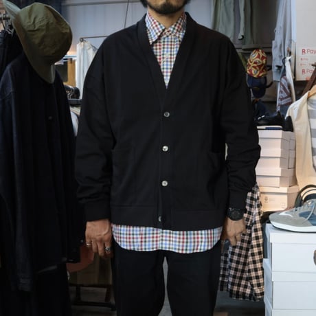 amne / TWISTED JERSEY cardigan / amn-CS-098