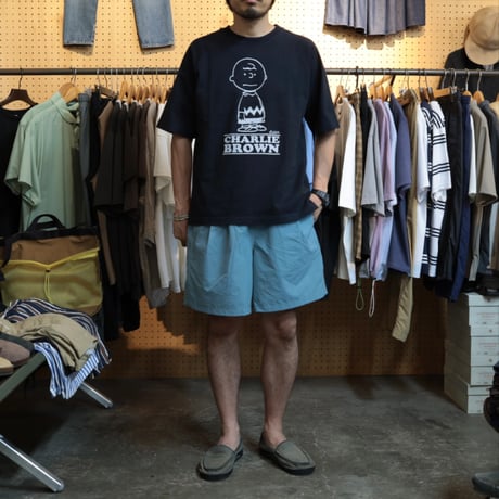 BARNS OUTFITTERS / RAGLAN S/S PRINT T-SHIRT ''CHARLIE BROWN'' / BR-26216