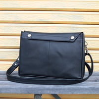 UNISEX / ''LINKS'' ORIGINAL / LEATHER MILITARY BAG / 26AW