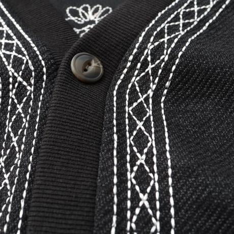 modem design / Embroidered Cardigan / M-2607251