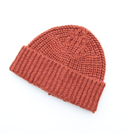 UNISEX / cableami / WOOL SHORT W/CAP / FW-4006
