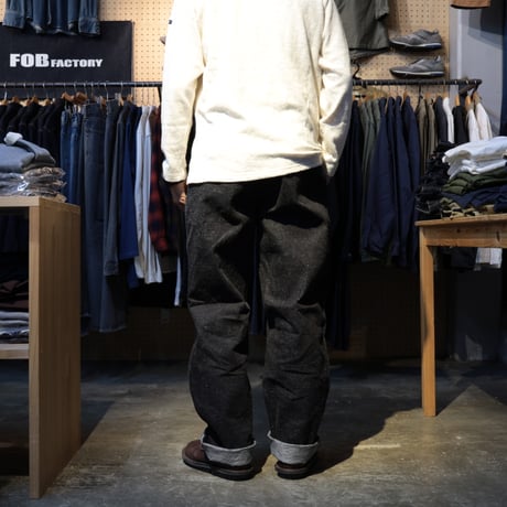 FOB FACTORY / DENIM WORK TROUSERS / F0550