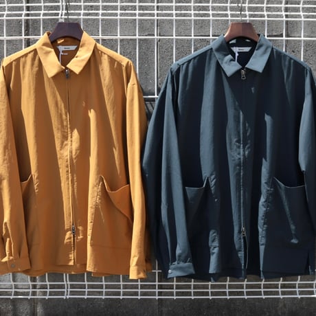 UNISEX / amne / NYLON zip park shirts / amn-SH-058