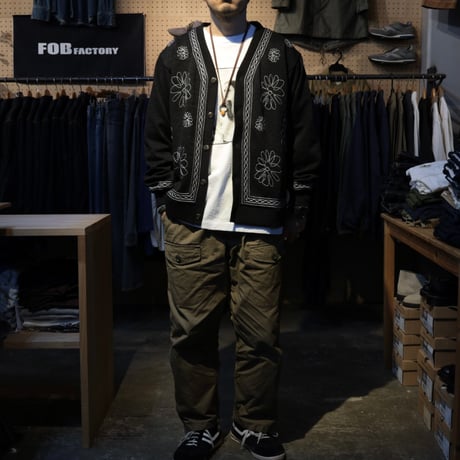 modem design / Embroidered Cardigan / M-2607251