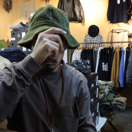 cableami / 5w Corduroy METRO HAT / FW-1001