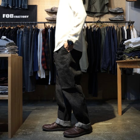 FOB FACTORY / DENIM WORK TROUSERS / F0550